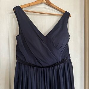 Navy Blue Bridesmaid Dress